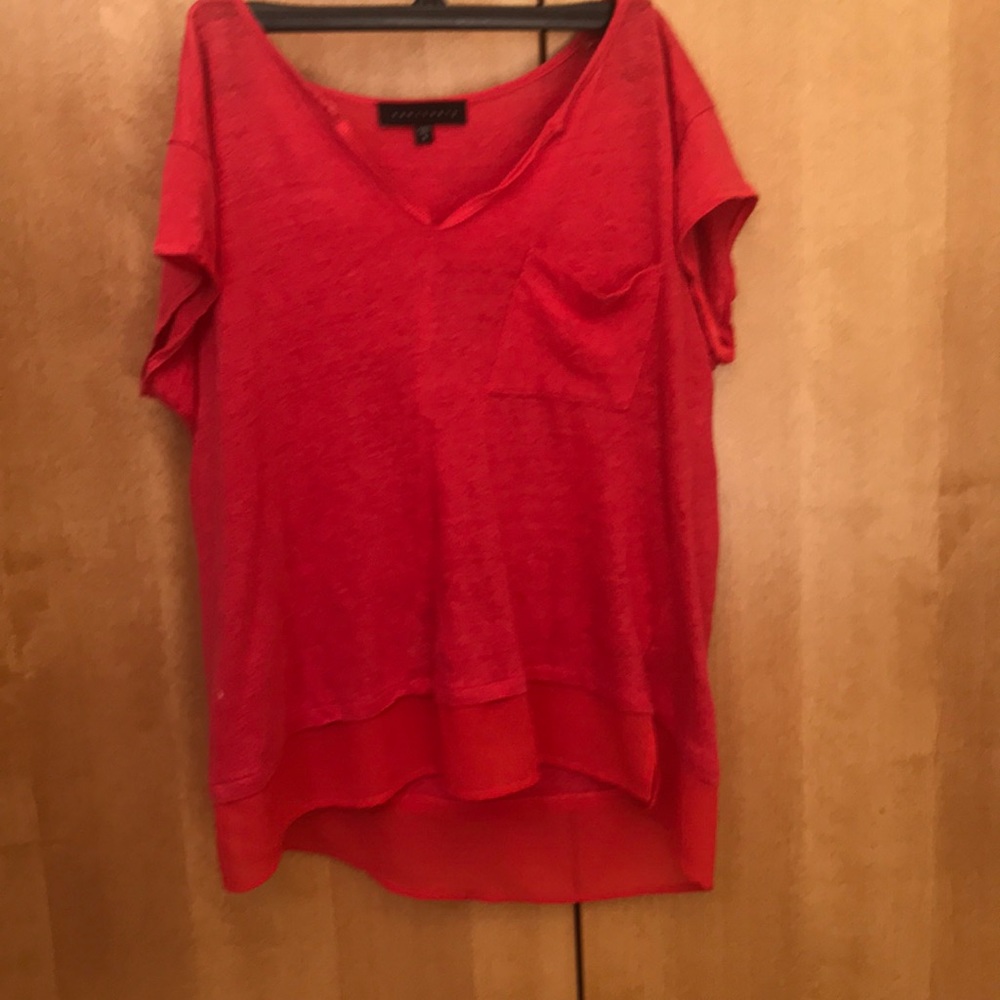 Sanctuary power red top